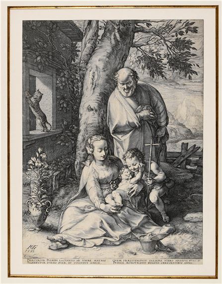 The Holy Family and John the Baptist