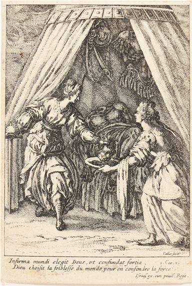 Jacques Callot | L'adoration des mages. Les hommages du petit Saint ...