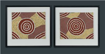 Mulga Seed Dreaming - George Bush Tjangala