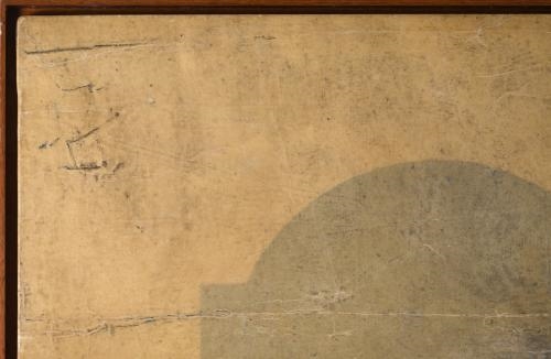 Artwork by Lluis Lleó, SLEEPY SHAPE, Made of Mixed media on canvas