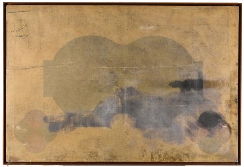 Artwork by Lluis Lleó, SLEEPY SHAPE, Made of Mixed media on canvas