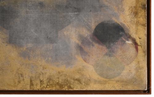 Artwork by Lluis Lleó, SLEEPY SHAPE, Made of Mixed media on canvas