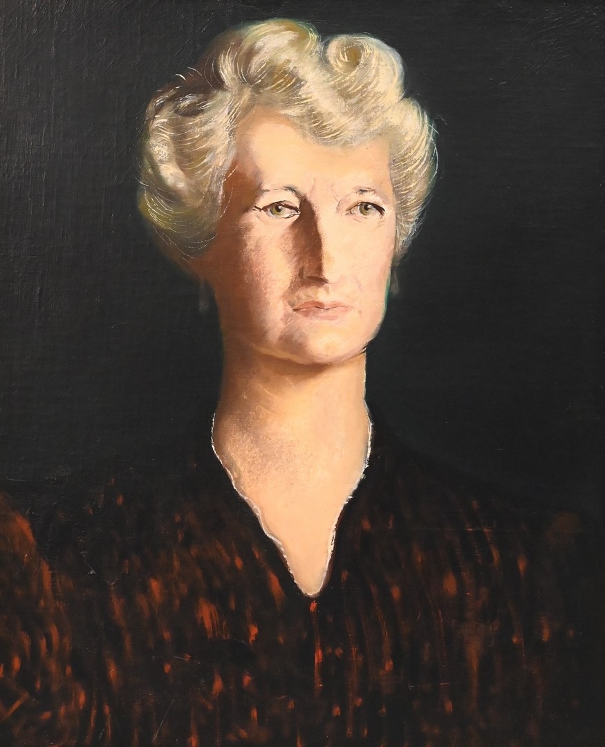 Cândido Portinari, Portrait of Mrs. John D. Rockefeller, Jr. (1949)