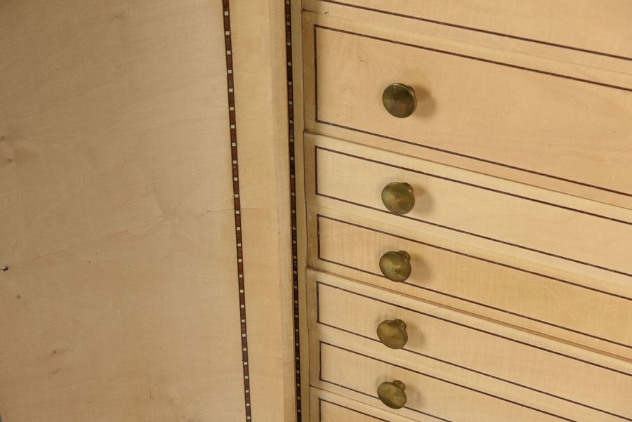 Artwork by Jules Leleu, Interior in sycamore, Made of gilded bronze