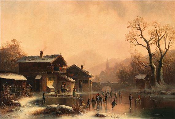 Winter Pleasures by Anton Doll, 1826