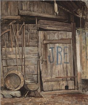 "Stalleingang" (JBE) - Leopold Hauer