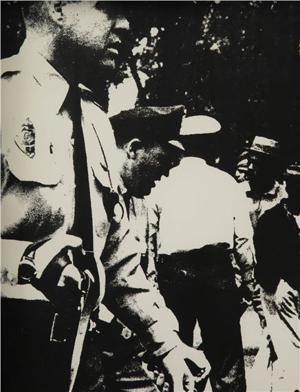 Andy Warhol | 'Birmingham Race Riot', 1963-1964 (1963 - 1964) | MutualArt