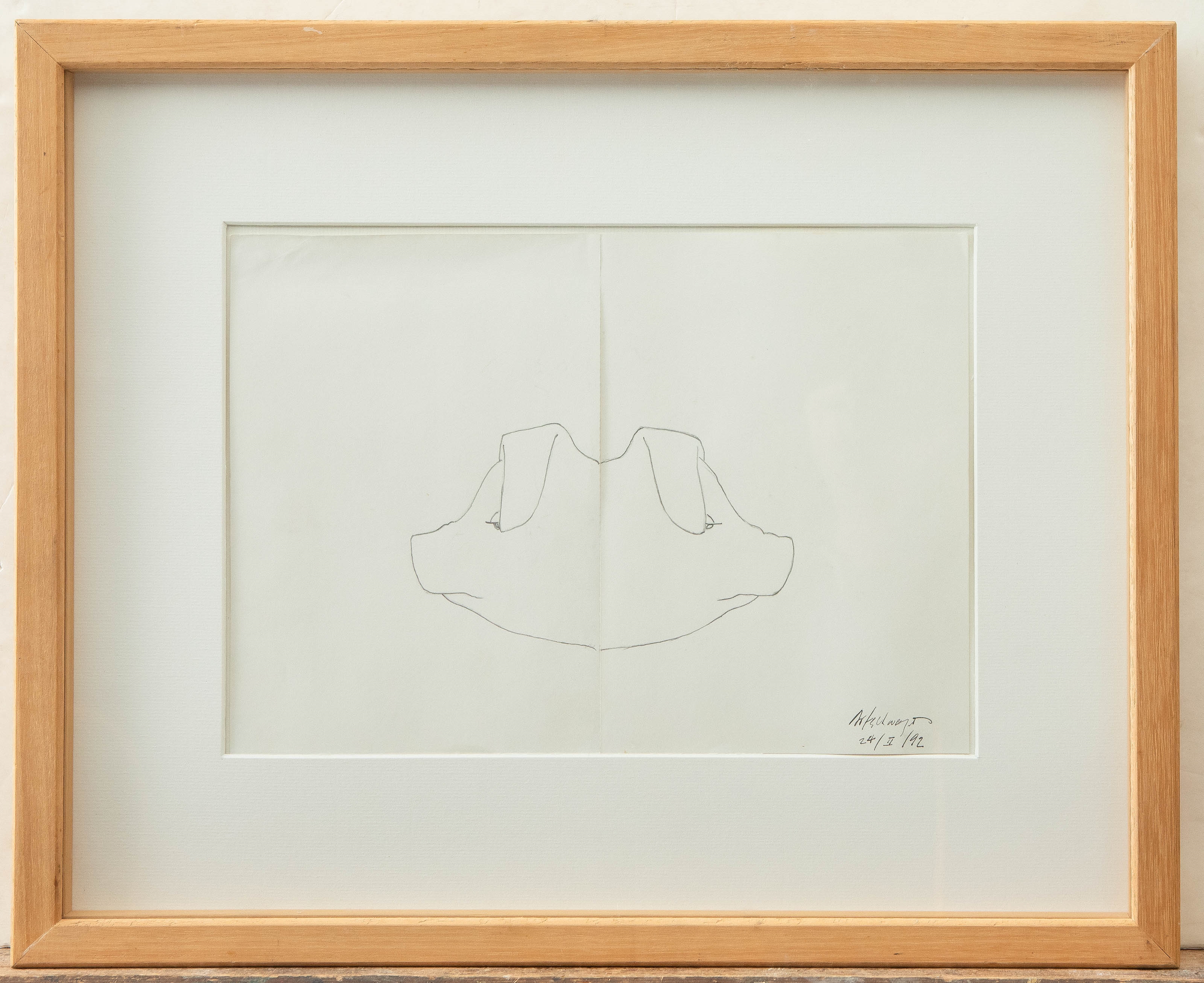 Artwork by Richard Artschwager, Untitled, 1992, Made of Pencil.