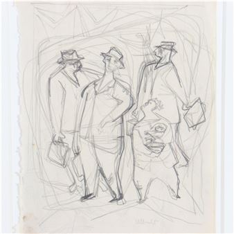 Elsa Ulbrict - Untitled Drawing - Elsa Emilie Ulbricht