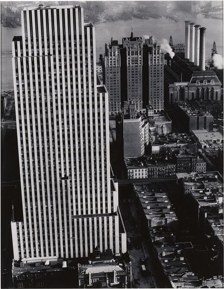 Berenice Abbott | Daily News Building (1935) | MutualArt