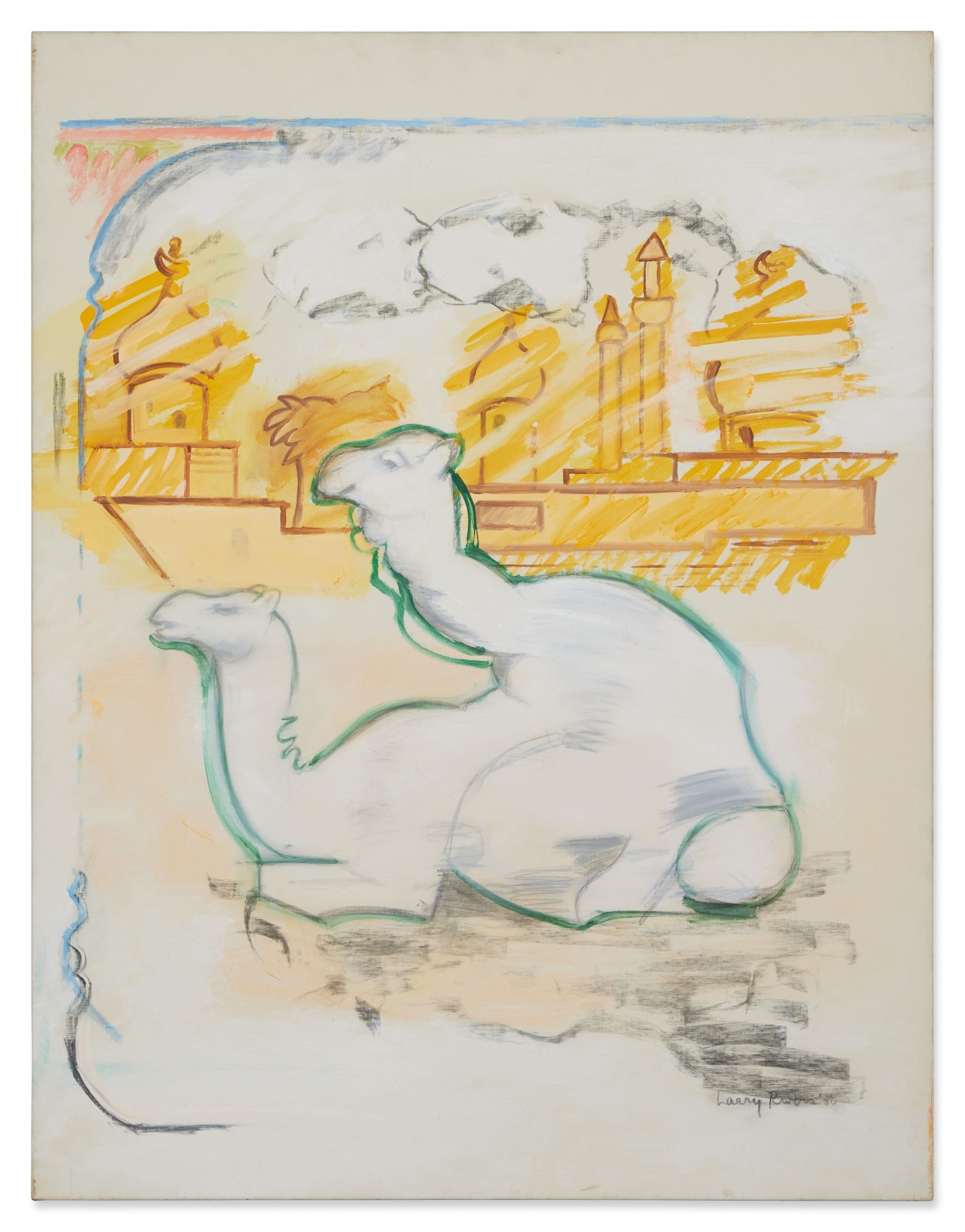 Larry Rivers | Natural Camels II (1980) | MutualArt