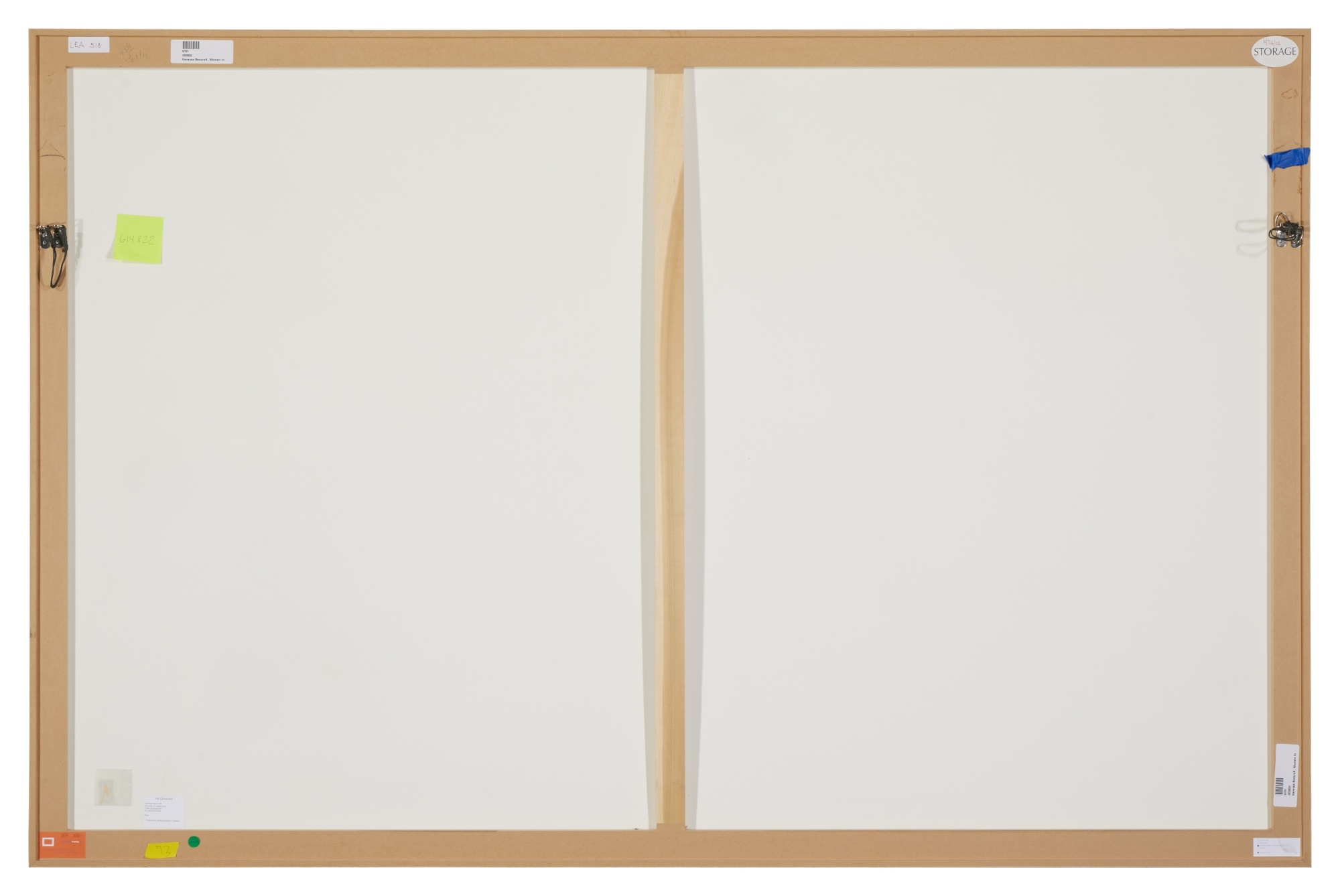 Artwork by Vanessa Beecroft, VB 16 (Performance Detail - Deitch Projects, New York, 1996), Made of chromogenic print