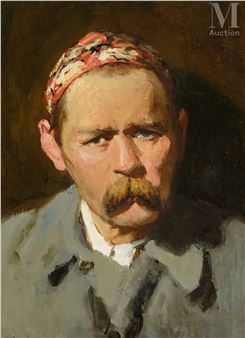 Portrait de Maxime Gorki. - Anna Suvorova