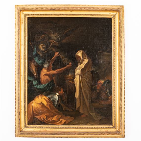 Salvator Rosa Saul e la strega di Endor MutualArt
