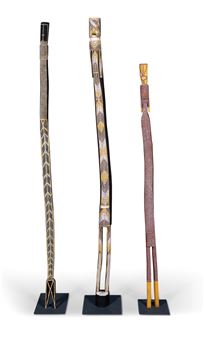 Standing Figures: Three - Samson Bonson