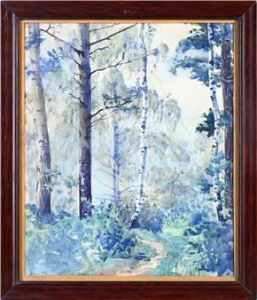 Forest of birches. - Margarita Bishkevitch