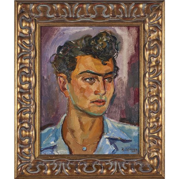 Portrait of a Man 現代アート Ashod Zorian | Portrait of a Man (1948) | MutualArt