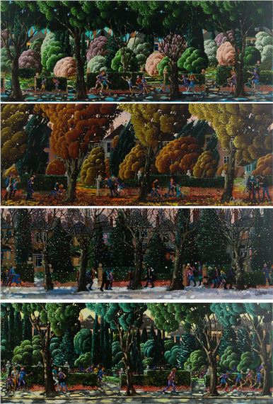 George Callaghan | THE FOUR SEASONS OF CYPRUS AVENUE | MutualArt