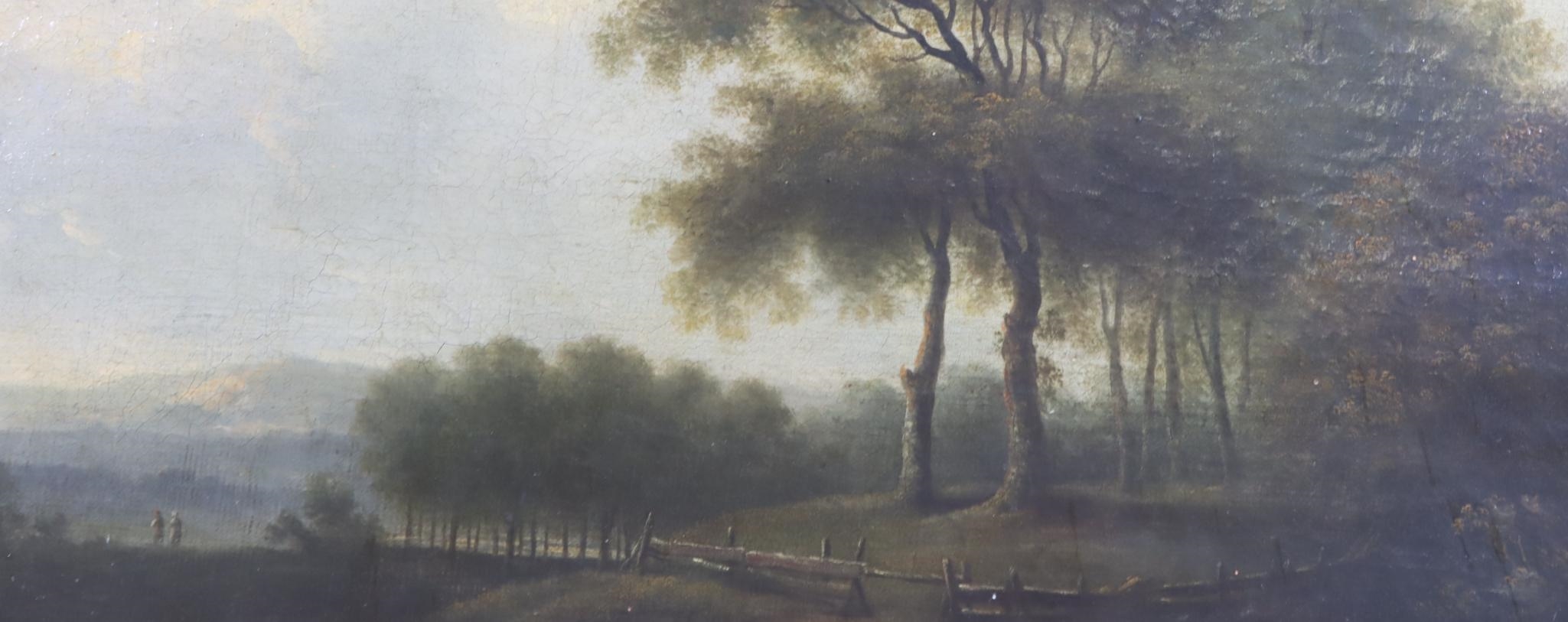 Barbizon School, 19th Century | Barbizon School style landscape with ...