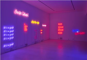 Douglas Gordon: Neon Ark - Gagosian, London (Davies Street)