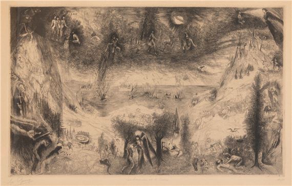 Edouard Joseph Goerg | Men and Gods | MutualArt