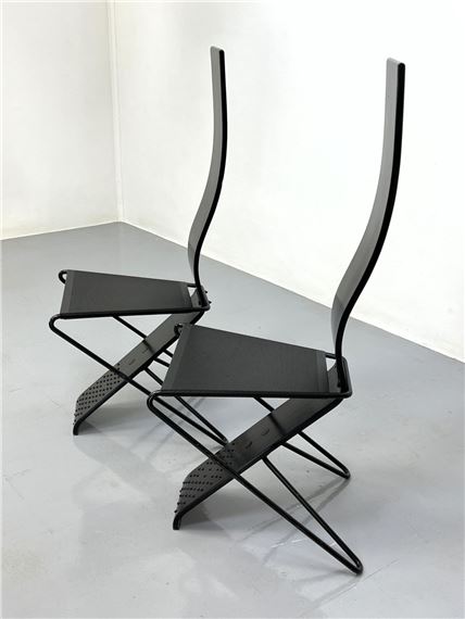 Pietro Arosio | Pr PIETRO AROSIO High Backed Metal Chairs | MutualArt