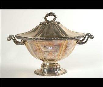 Soupière en argent 934/1000ème - Philippe Allard