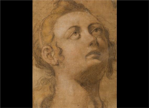 Estudio de cabeza femenina