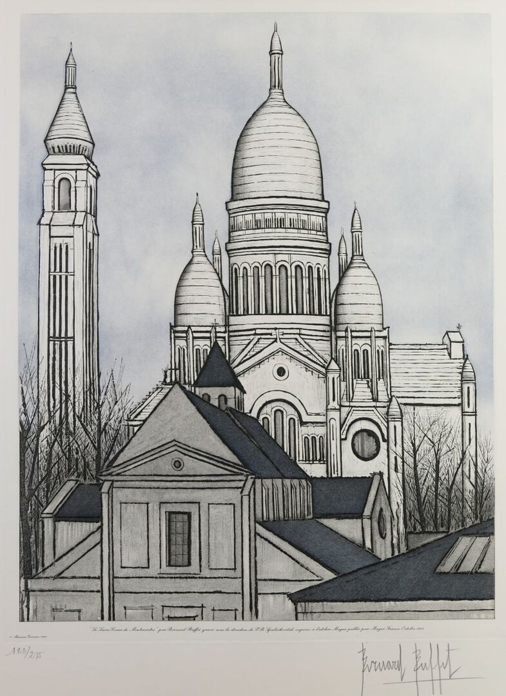 ベルナール・ビュッフェ、Le Sacre-coeur de Montmartre