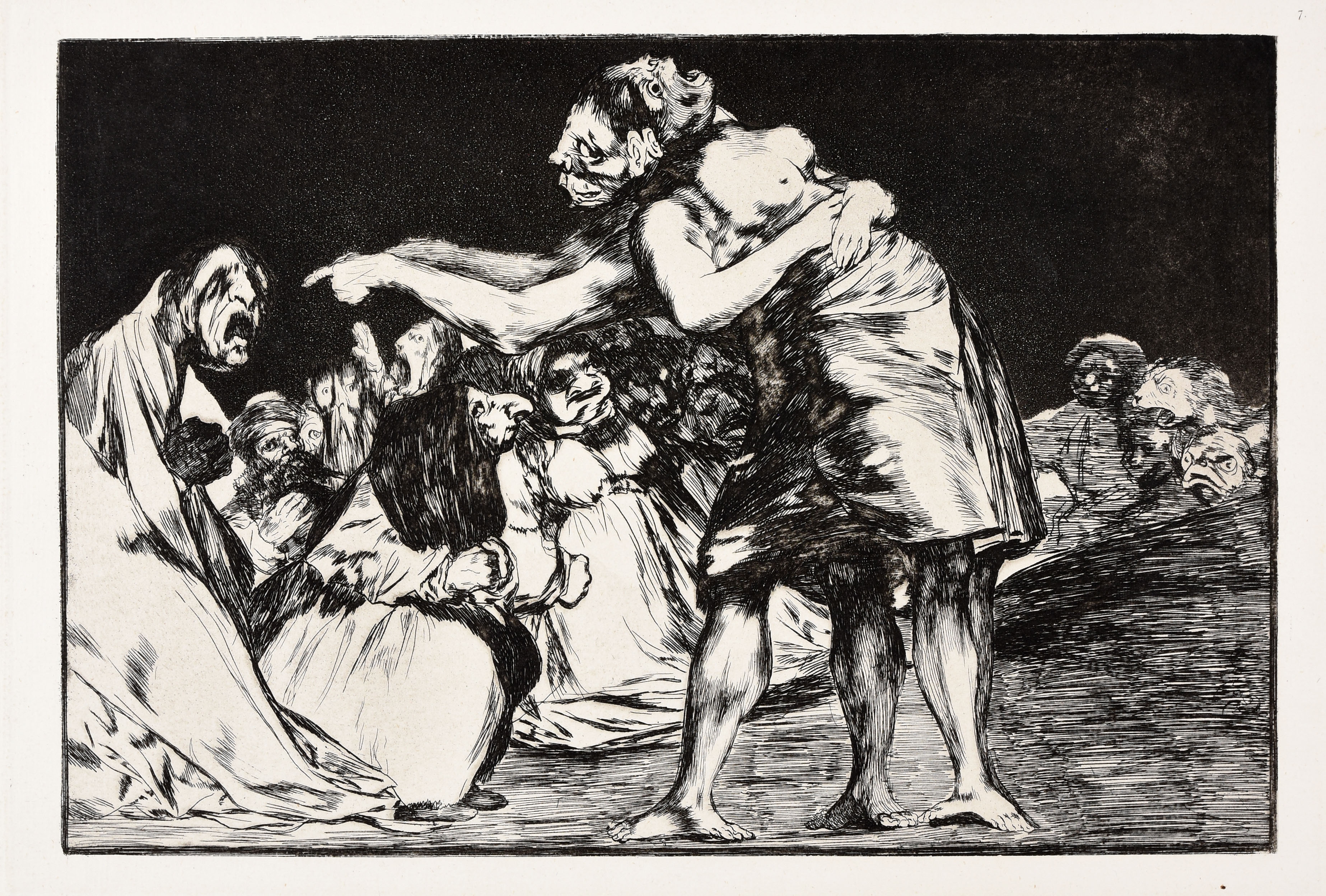Disparate desordenado by Francisco José de Goya y Lucientes, 1916
