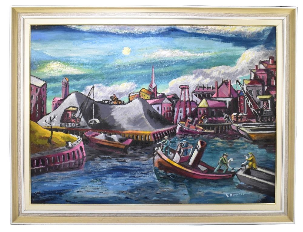 George Downs | docklands | MutualArt
