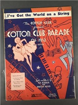 Print advertising The Cotton Club Parade of 1932 - Dorothy Kalb