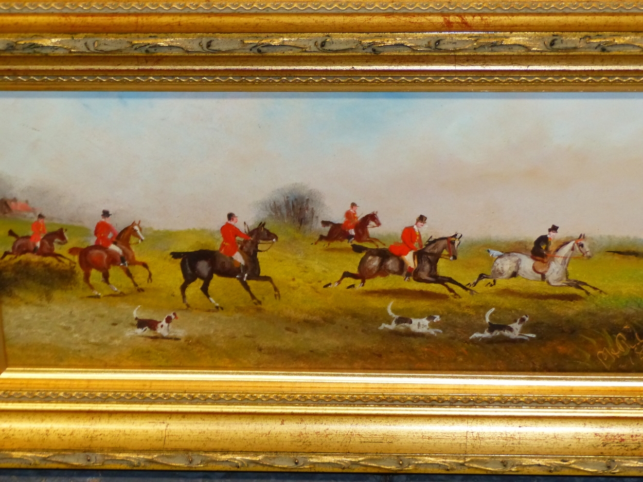 Philip H. Rideout | A PAIR OF HUNTING SCENES (1897) | MutualArt