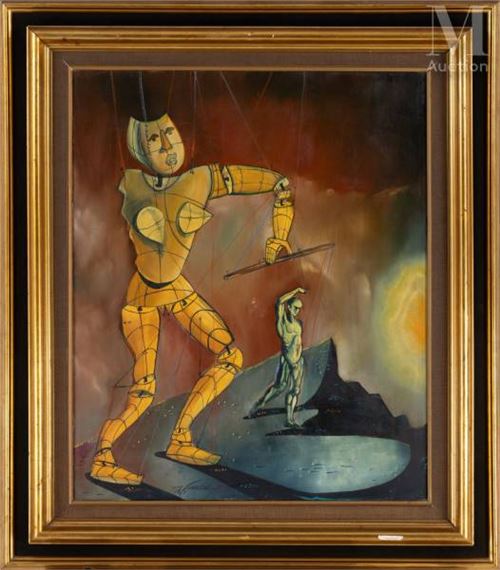 La marionnette, hommage à Picasso - Jesús Fuertes