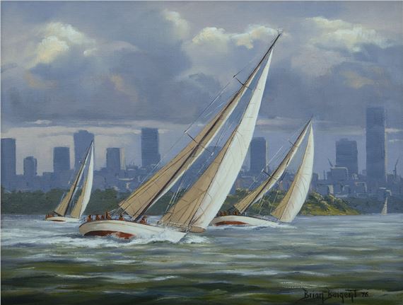 Brian Baigent | Stormy Conditions (1976) | MutualArt