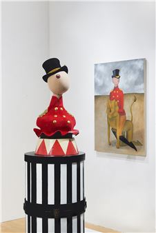 Ryan Wilde: Circus of Solitude - Anton Kern Gallery (Window)