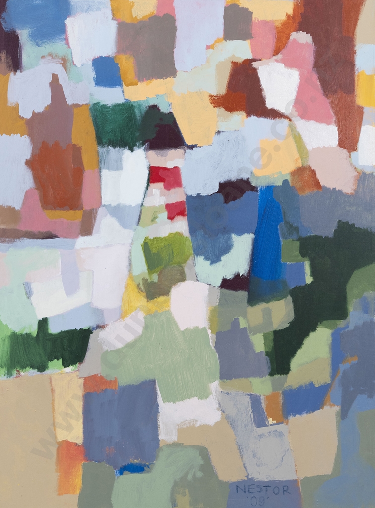 Artwork by Nestor Opetaia, Cape Palliser, Made of acrylic on canvas