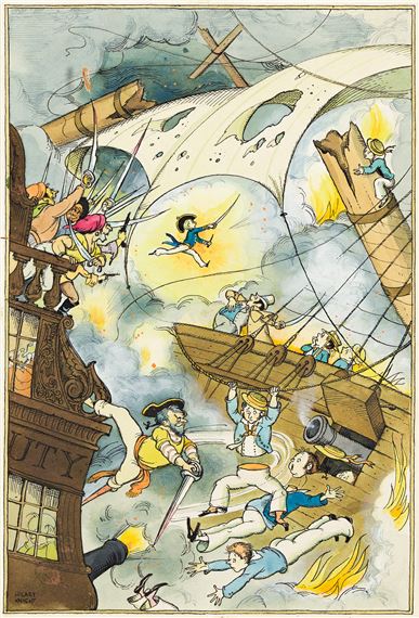 "Captain Boldheart - Gave the Word to Board." by Hilary Knight