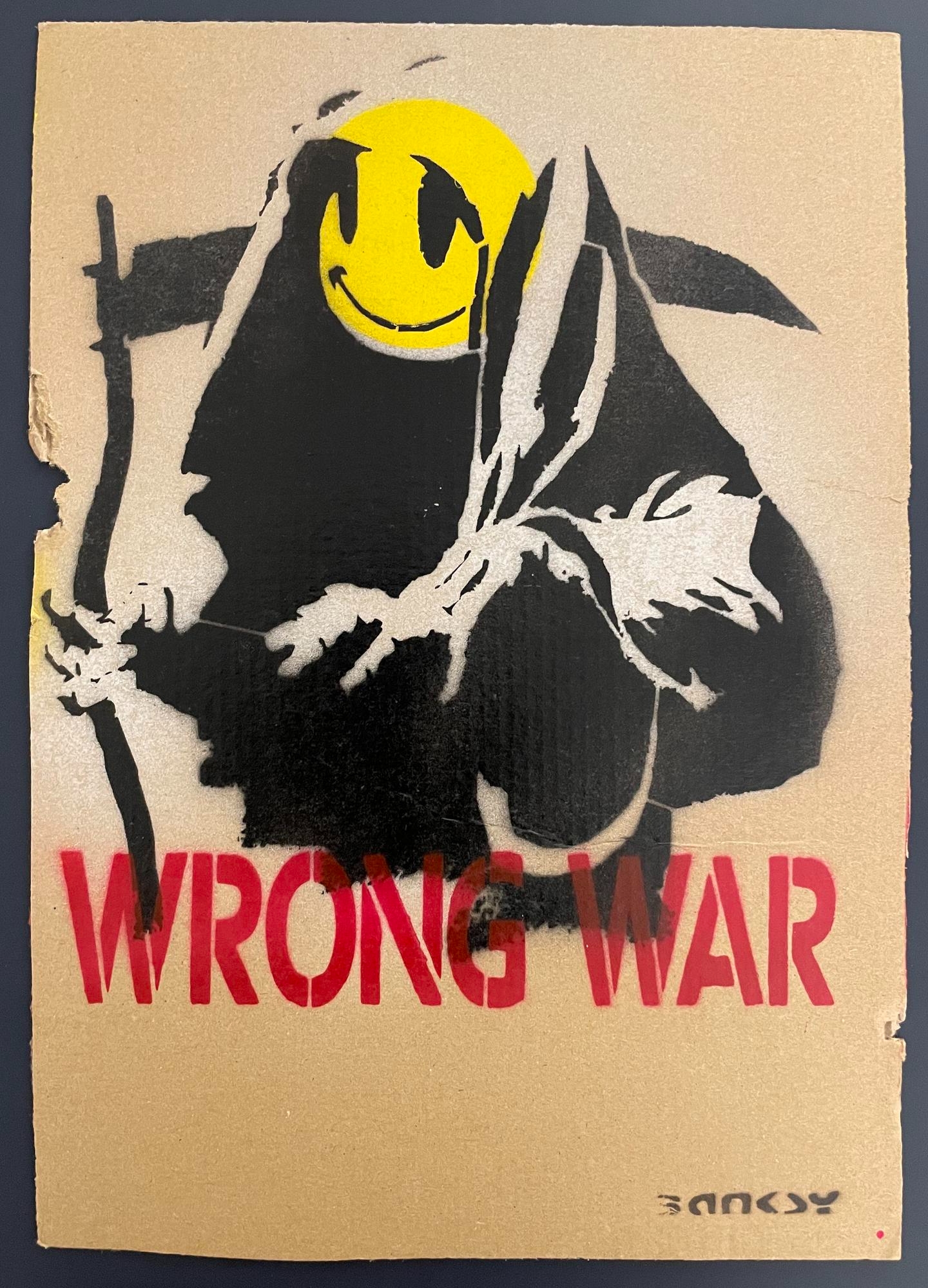 Banksy | WRONG WAR (2015) | MutualArt