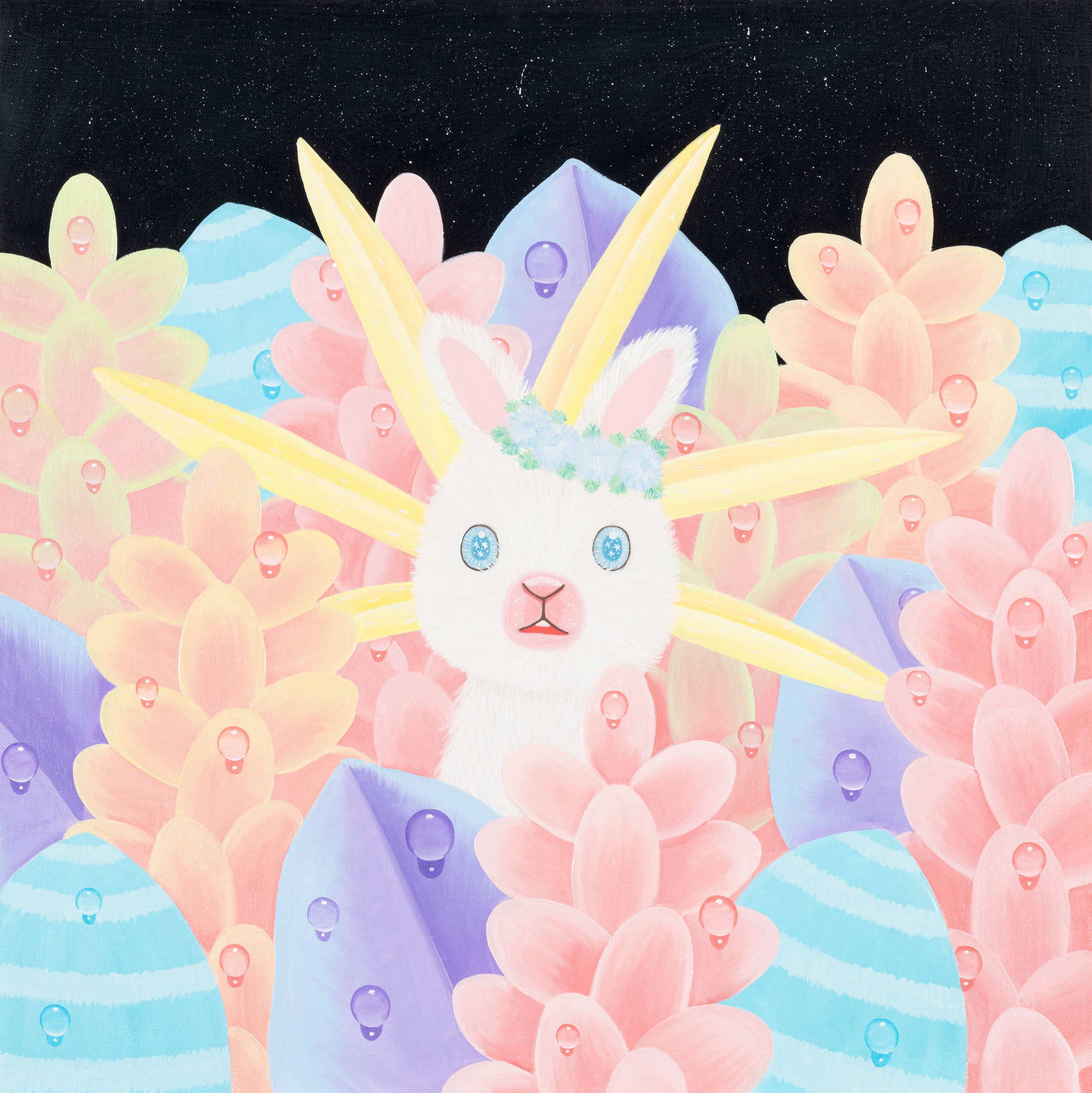 Artwork by Lim Solji, Midnight_38, Made of oil on canvas