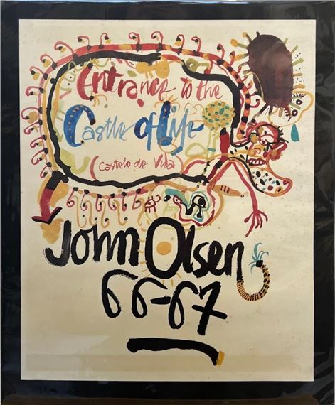 Entrance to the Castle of Life 1966-67 by John Olsen, 1966-1967