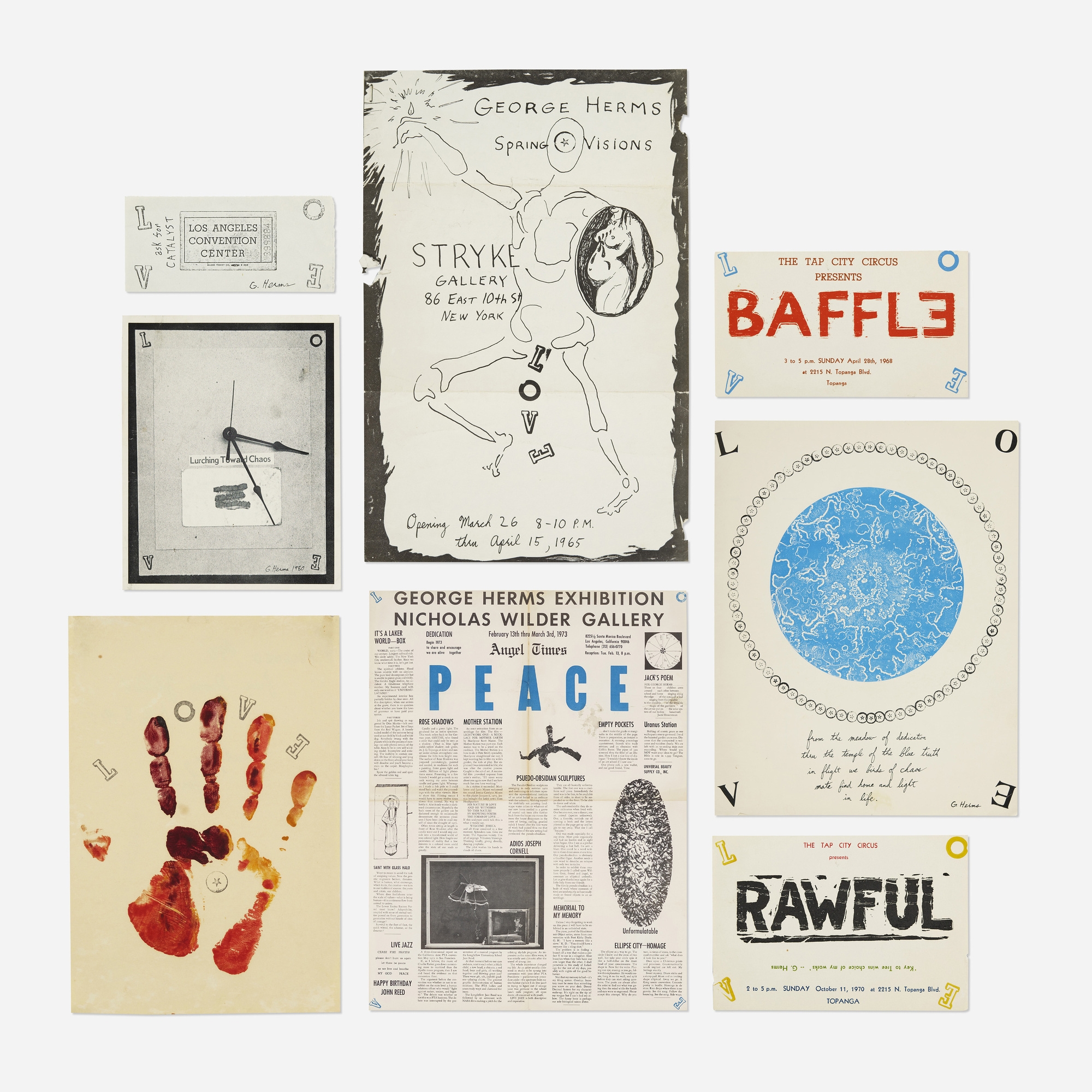 Herms Collection of Ephemera (1965 1973) MutualArt