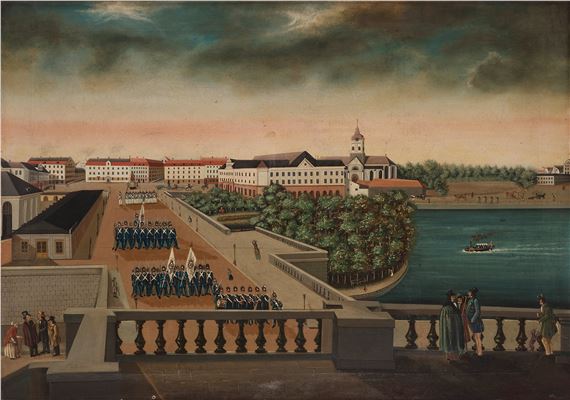 Changing of the guard by Swedish School, 19th Century
