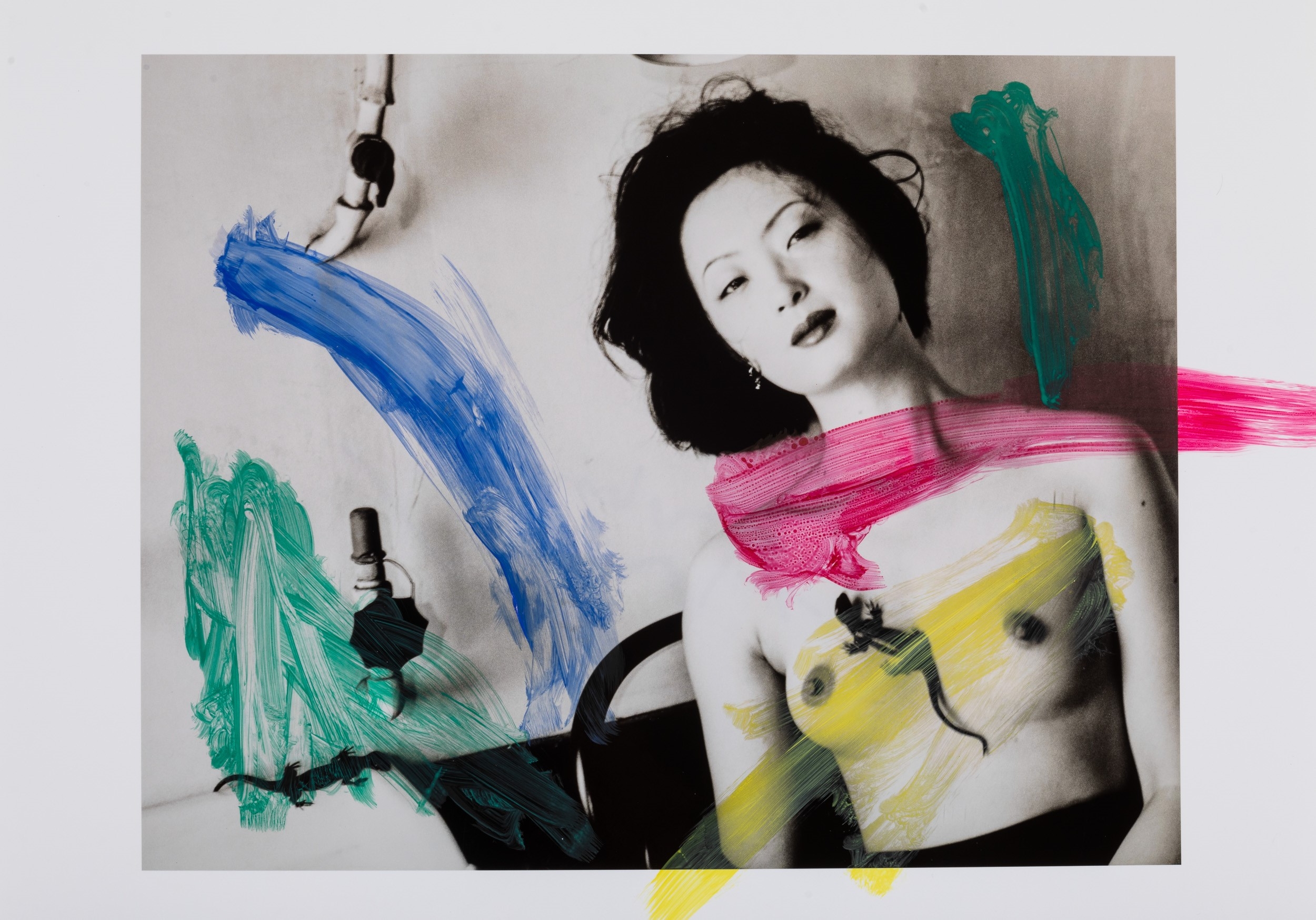 Artwork by Nobuyoshi Araki, Untitled, Made of Gelatin silver print with pictorial intervention