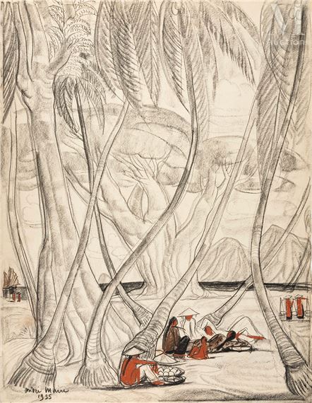 À l'ombre des cocotiers by André Maire, 1955