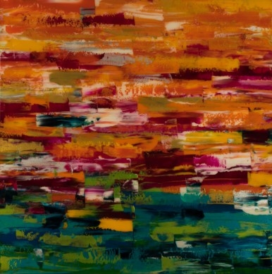 Kate Taylor | Sunset by a Cottage Lake | MutualArt
