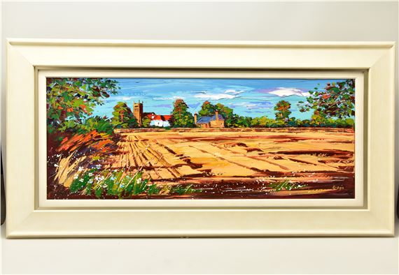 CHURCH SPIRE AND SHADOWS, BOLTON by Lynn Rodgie