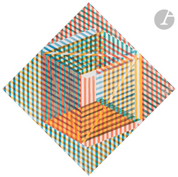 Stanley William Hayter | Cube (1971) | MutualArt