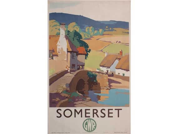 Frank Sherwin (1896-1986) Somerset by Frank Sherwin, circa 1935