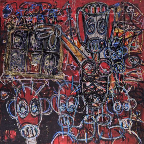 Sans titre by Aboudia